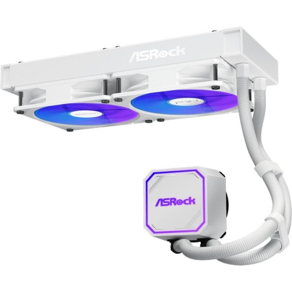 Фото - Водяна система охолодження ASRock Pro White 240 ARGB