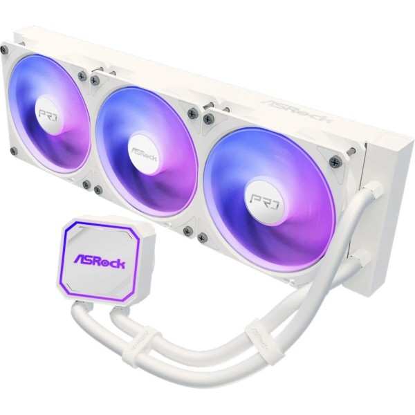 Фото - Водяна система охолодження ASRock PRO WHITE 360 ARGB
