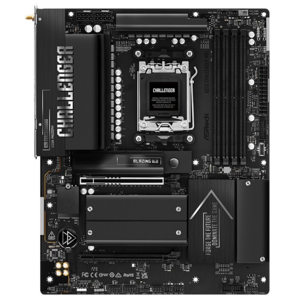 Фото - Материнська плата ASRock X870 CHALLENGER WIFI 4xDDR5