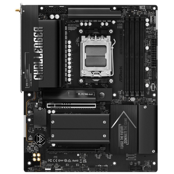 Фото - Материнська плата ASRock X870 CHALLENGER WIFI 4xDDR5