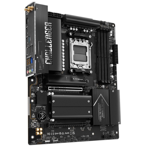 Фото - Материнська плата ASRock X870 CHALLENGER WIFI 4xDDR5