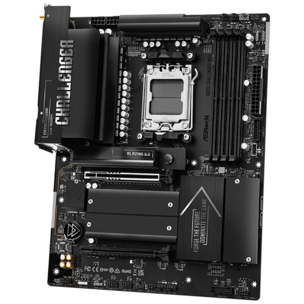 Фото - Материнська плата ASRock X870 CHALLENGER WIFI 4xDDR5