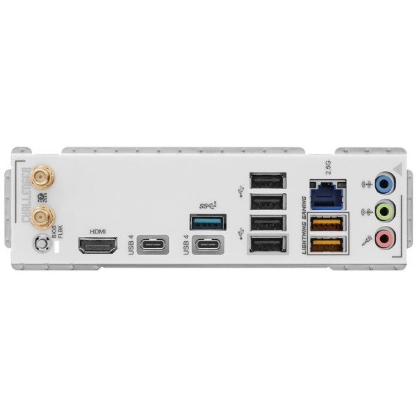 Фото - Материнська плата ASRock X870 CHALLENGER WIFI WHITE 4xDDR5