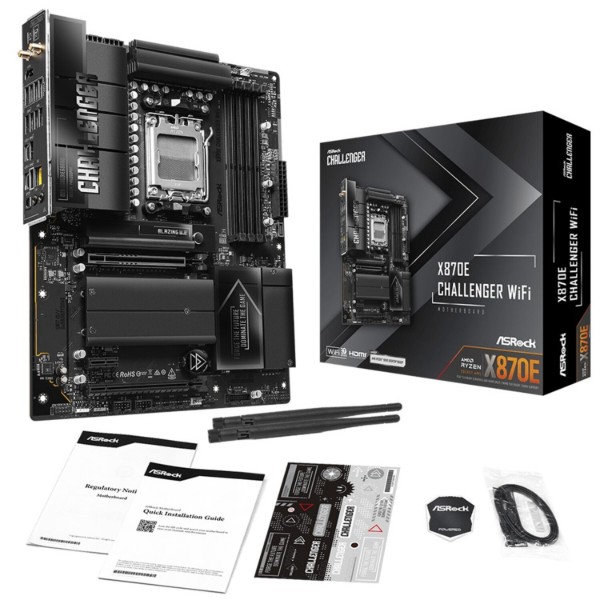 Фото - Материнская плата ASRock X870E CHALLENGER WIFI