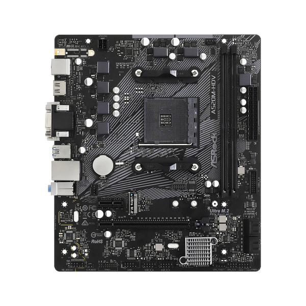 Фото - Материнська плата ASRock A520M-HDV Socket AM4
