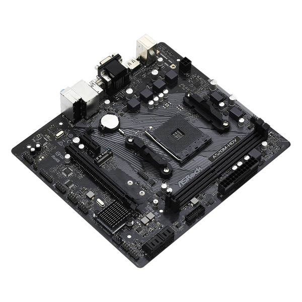 Фото - Материнська плата ASRock A520M-HDV Socket AM4
