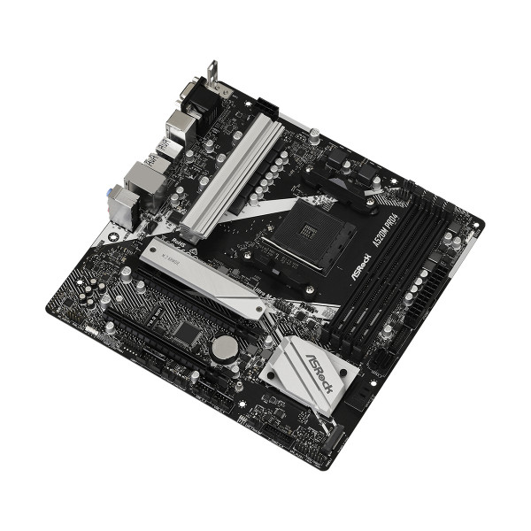 Фото - Материнська плата ASRock A520M Pro4 Socket AM4