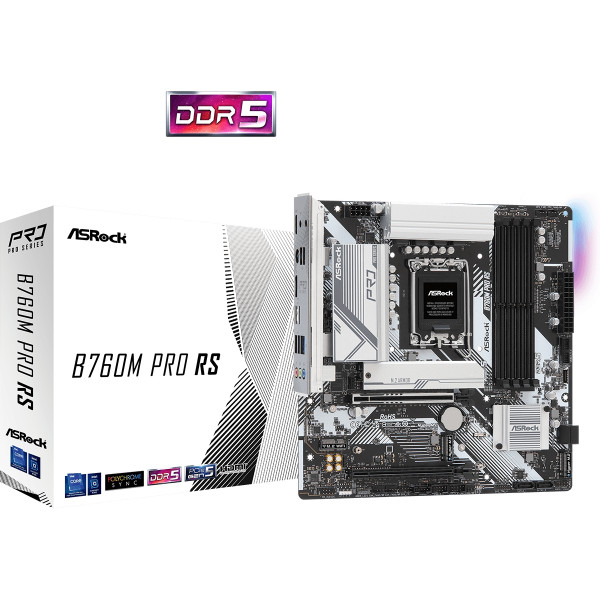 Фото - Материнська плата ASRock B760M PRO RS