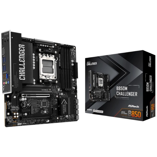 Фото - Материнська плата ASRock B850M CHALLENGER