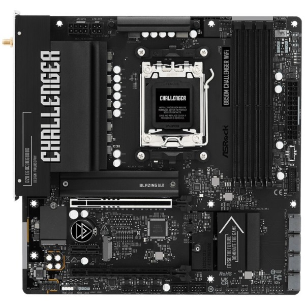 Фото - Материнська плата ASRock B850M CHALLENGER WIFI