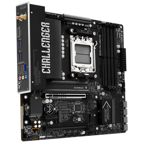 Фото - Материнська плата ASRock B850M CHALLENGER WIFI