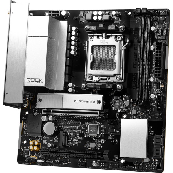 Фото - Материнська плата ASRock B850M ROCK WIFI