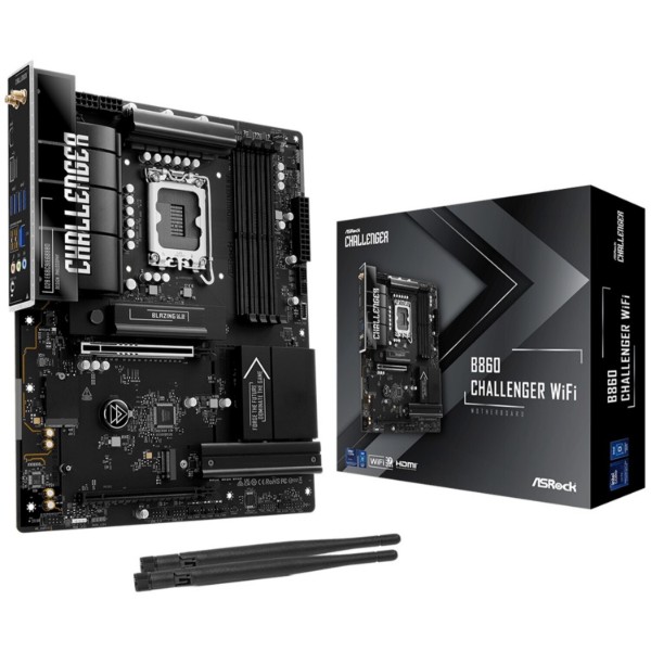 Фото - Материнська плата ASRock B860 CHALLENGER WIFI