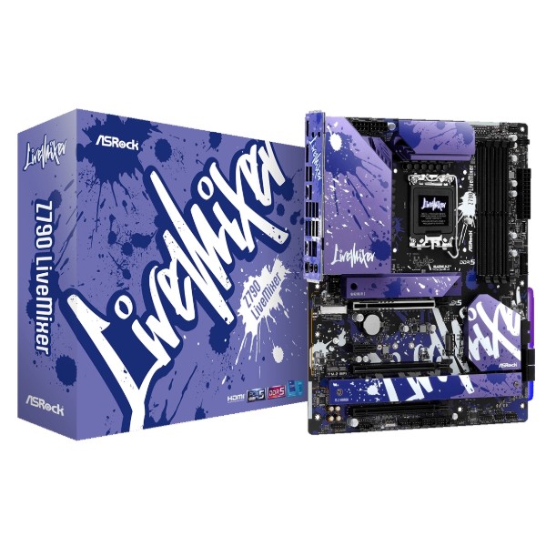 Фото - Материнська плата ASRock DDR5 Z790 LIVEMIXER