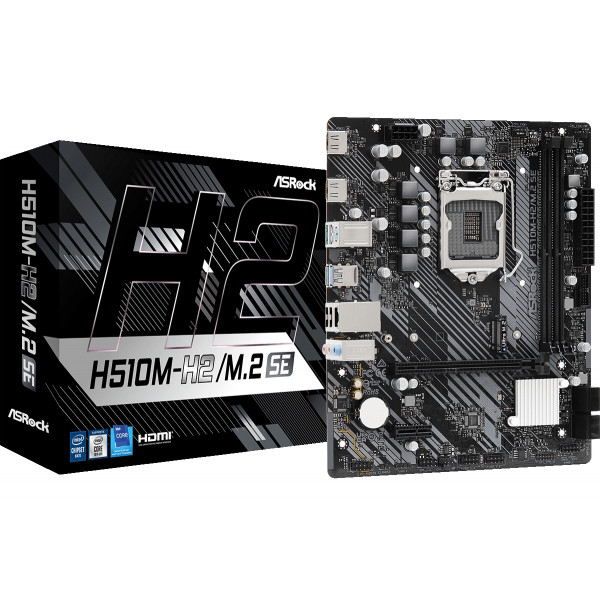 Фото - Материнська плата ASRock H510M-H2/M.2 SE DDR4