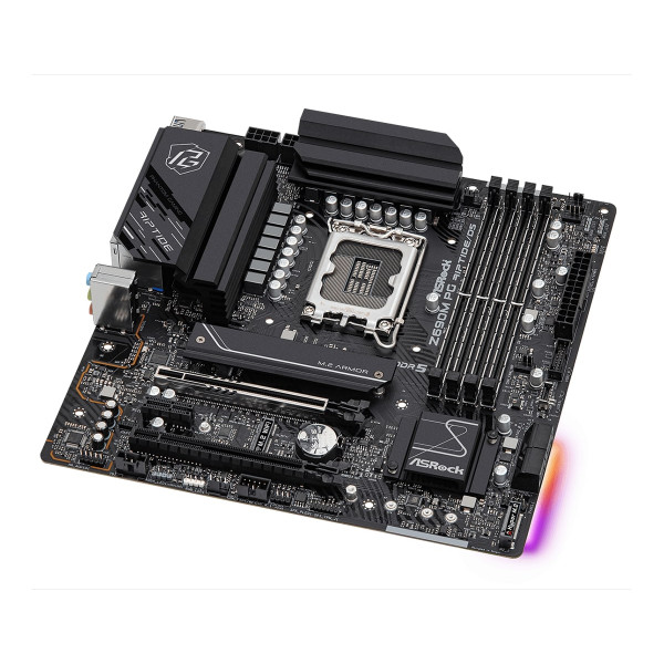 Фото - Материнская плата ASRock Z690M PG RIPTIDE D5