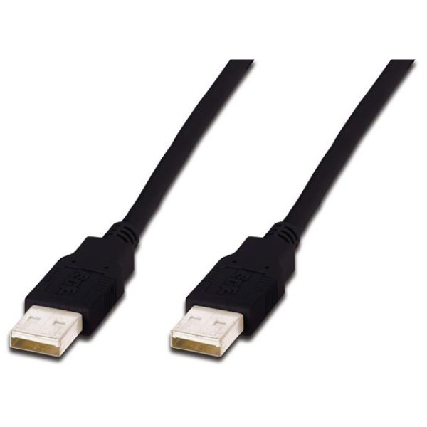 Фото - Кабель USB type A - USB type A Assmann USB 2.0 (AM/AM) 1m Black (AK-300100-010-S) Фото - Кабель USB type A - USB type A Assmann USB 2.0 (AM/AM) 1m Black (AK-300100-010-S)