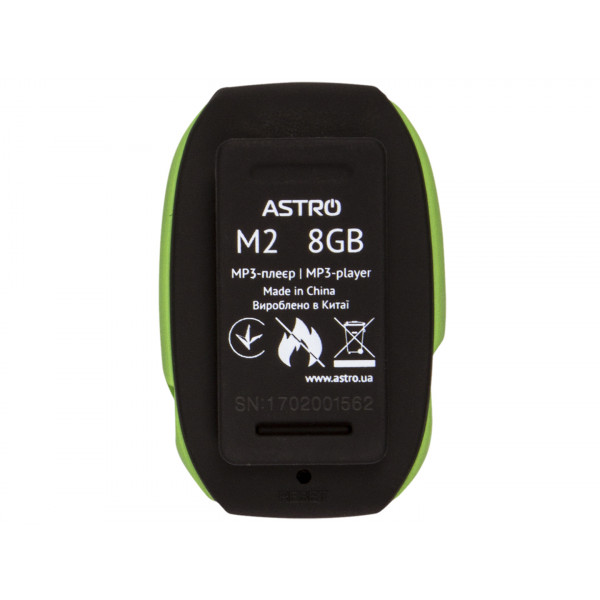 Фото - MP3 плеєр Astro M2 Black/Green