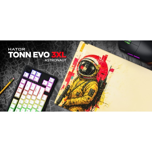 Фото - Килимок для миші  ігровий Hator Tonn EVO 3XL (HTP050) Astornaut