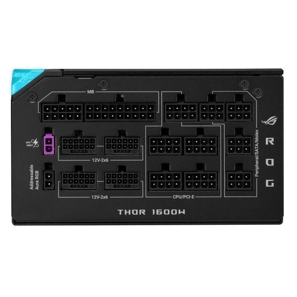 Фото - Блок живлення для ПК Asus ROG-THOR-1600T3-GAMING-EVO (90YE00VB-B0NA00)
