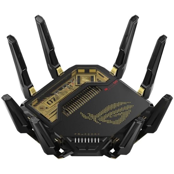 Фото - Маршрутизатор інтернет WiFi7 Asus GT-BE98 (90IG08F0-MO9A3V) Фото - Маршрутизатор інтернет WiFi7 Asus GT-BE98 (90IG08F0-MO9A3V)