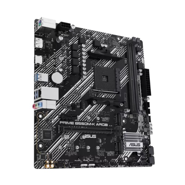 Фото - Материнська плата Asus PRIME B550M-K ARGB DDR4 (90MB1GC0-M0EAY0)