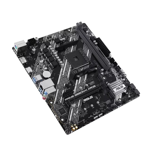 Фото - Материнська плата Asus PRIME B550M-K ARGB DDR4 (90MB1GC0-M0EAY0)