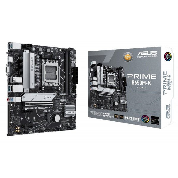 Фото - Материнская плата Asus PRIME B650M-K DDR5 Фото - Материнская плата Asus PRIME B650M-K DDR5