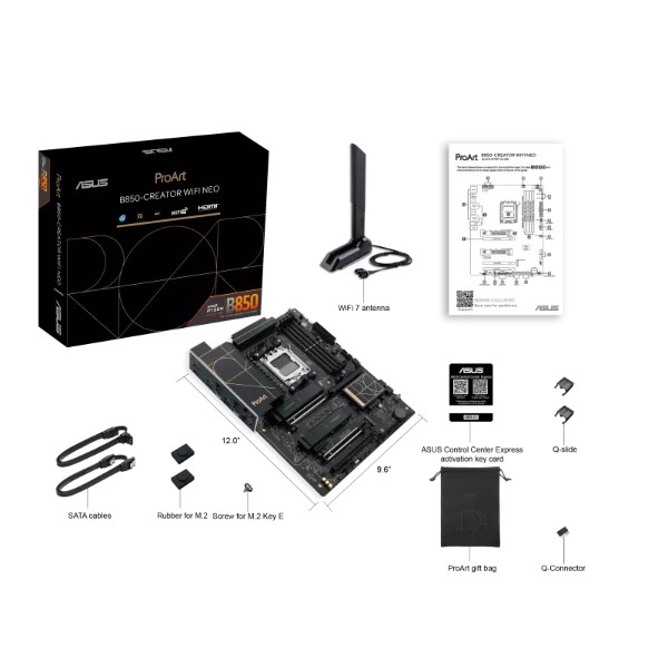 Фото - Материнська плата Asus PROART B850-CREATOR WIFI DDR5