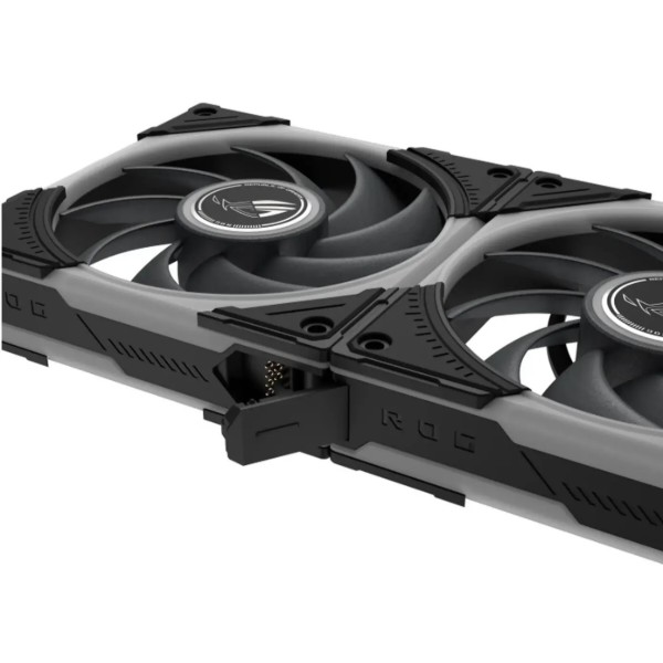 Фото - Корпусный вентилятор Asus ROG Eurux GR120 FAN ARGB Black 3in1 (90DA00J0-B09020)