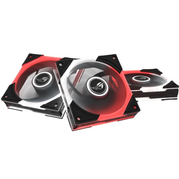 Фото - Корпусный вентилятор Asus ROG Eurux GR120 FAN ARGB Black 3in1 (90DA00J0-B09020)