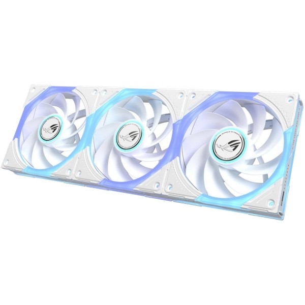Фото - Корпусний вентилятор Asus ROG Eurux GR120 FAN ARGB Reverse White 3in1 (90DA00K3-B09020)