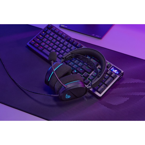 Фото - Гарнитура беспроводная игровая Asus ROG Pelta Core USB-C Black (90YH04E0-BHUA00)