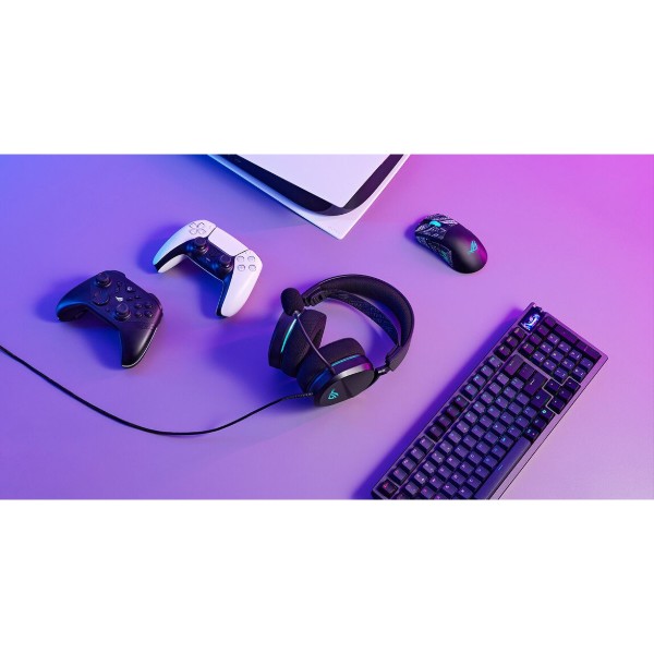 Фото - Гарнитура беспроводная игровая Asus ROG Pelta Core USB-C Black (90YH04E0-BHUA00)