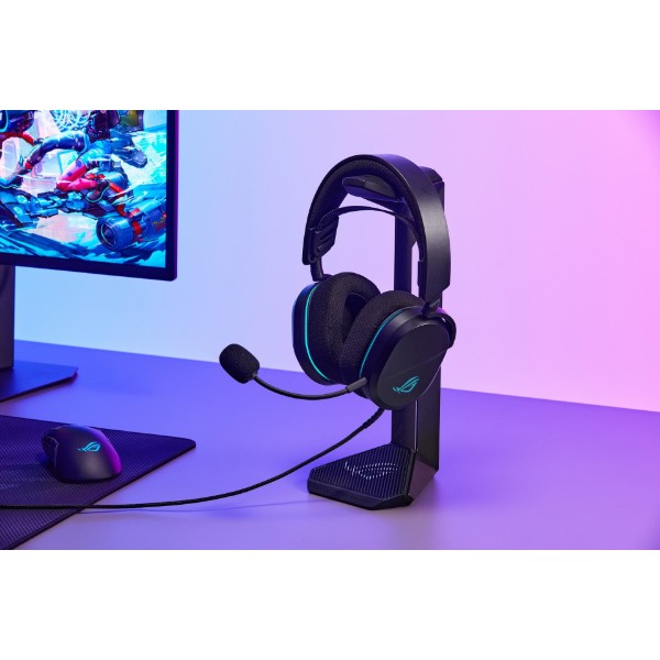 Фото - Гарнитура беспроводная игровая Asus ROG Pelta Core USB-C Black (90YH04E0-BHUA00)