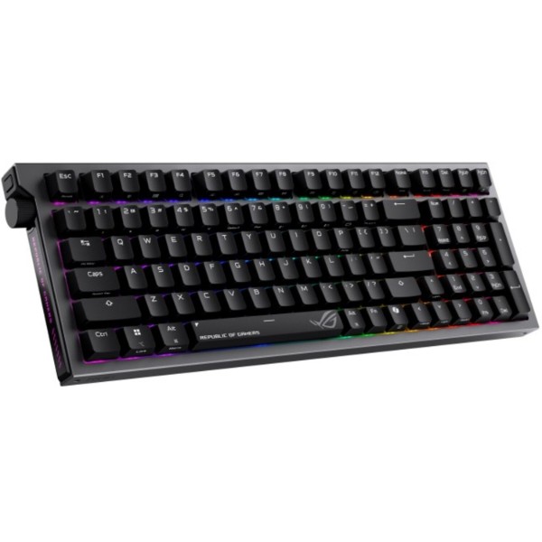 Фото - Клавіатура бездротова ігрова Asus ROG Strix Morph 96 Wireless (90MP04IF-BKMA03)