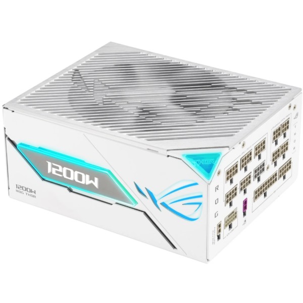Фото - Блок живлення для ПК Asus ROG-THOR-1200P3-WHITE-GAMING-EQUALIZER (90YE00V9-B0NA00)