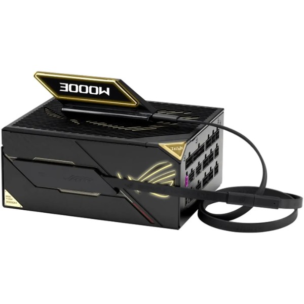 Фото - Блок питания для ПК Asus ROG Thor 3000W Titanium III Edition 20 (ROG Equalizer) (90YE00VA-B0NA00)