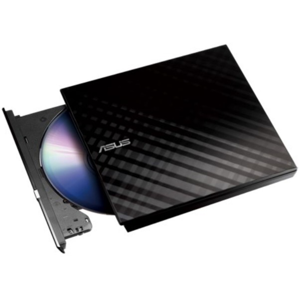 Фото - Привод оптический внешний Asus SDRW-08D2S-U LITE DVD+-R/RW burner USB2.0 Black (90-DQ0435-UA221KZ)