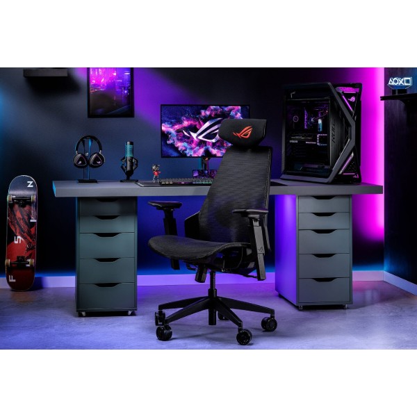 Фото - Кресло для геймеров Asus SL400C ROG DESTRIER CORE/BK/UK (90GC01P0-MSG020)