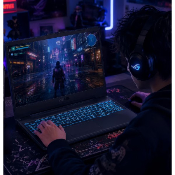 Фото - Ноутбук ігровий Asus TUF Gaming A15 FA506NCG-HN341 Graphite Black