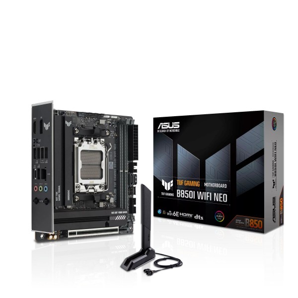 Фото - Материнська плата Asus TUF GAMING B850I WIFI NEO DDR5 (90MB1PI0-M0EAY0)