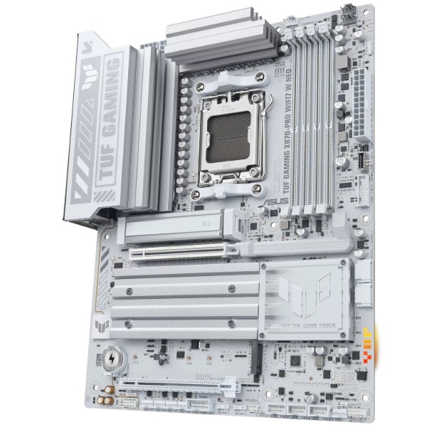 Фото - Материнская плата Asus TUF GAMING X870-PRO WIFI7 W NEO White