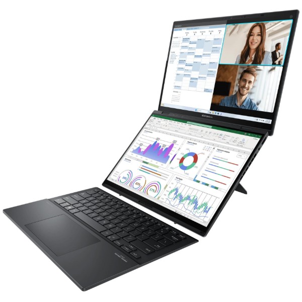 Фото - Ноутбук Asus Zenbook DUO UX8406 UX8406CA-QL366W Inkwell Gray