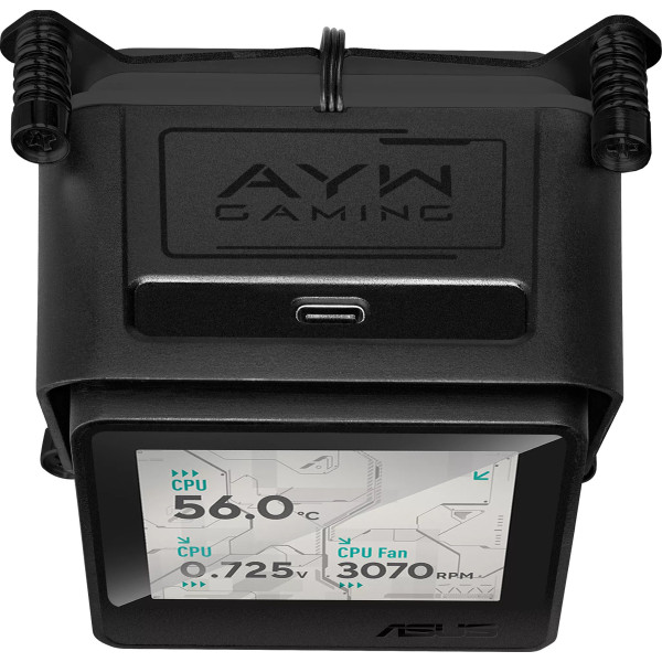 Фото - Водяная система охлаждения Asus Max Gaming LC 360 ARGB LCD Black (90RC01G1-B0EAY0)