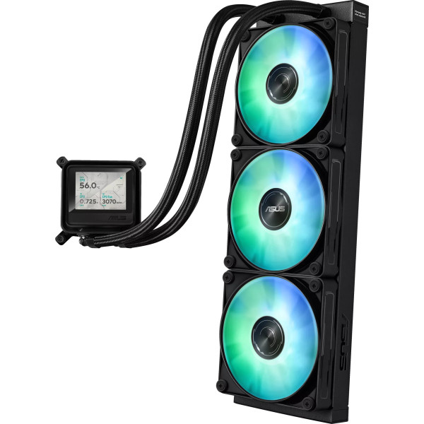 Фото - Водяная система охлаждения Asus Max Gaming LC 360 ARGB LCD Black (90RC01G1-B0EAY0)