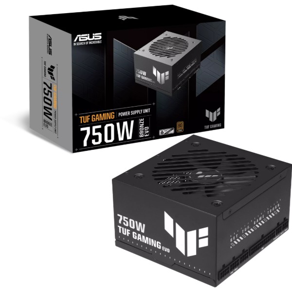 Фото - Блок живлення для ПК Asus TUF 750W 80+ Bronze (TUF-GAMING-750B-EVO)