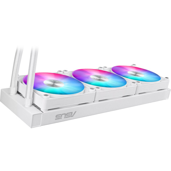 Фото - Водяная система охлаждения Asus Max Gaming LC 360 ARGB LCD White (90RC01G2-B0EAY0)