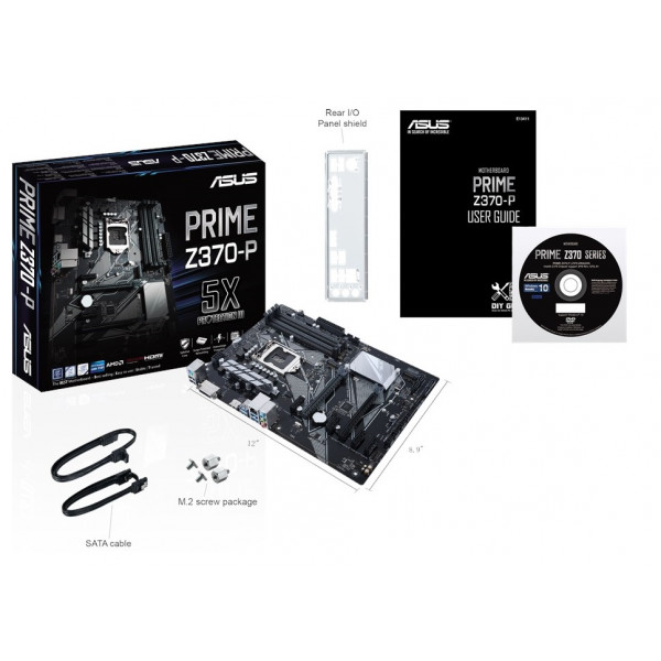 Фото - Материнская плата Asus PRIME-Z370-P (8xGPU Mining)
