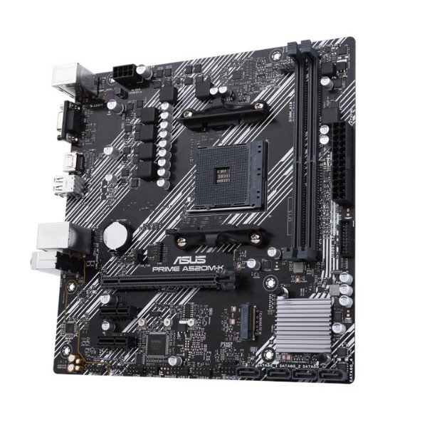 Фото - Материнська плата Asus PRIME A520M-K